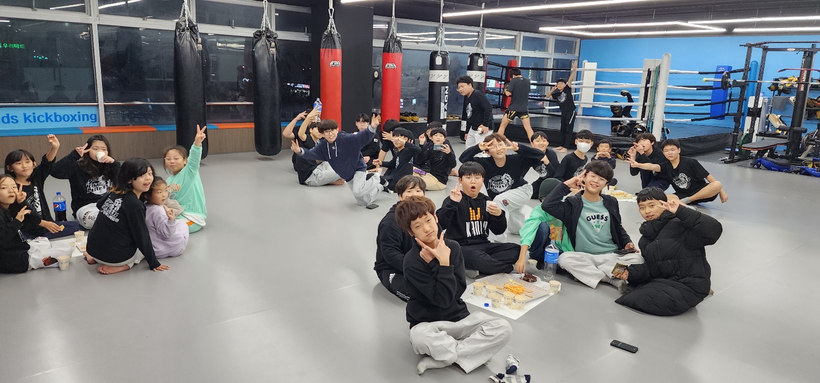 진영 키즈 킥복싱