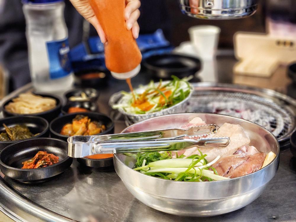 장군돼지부속