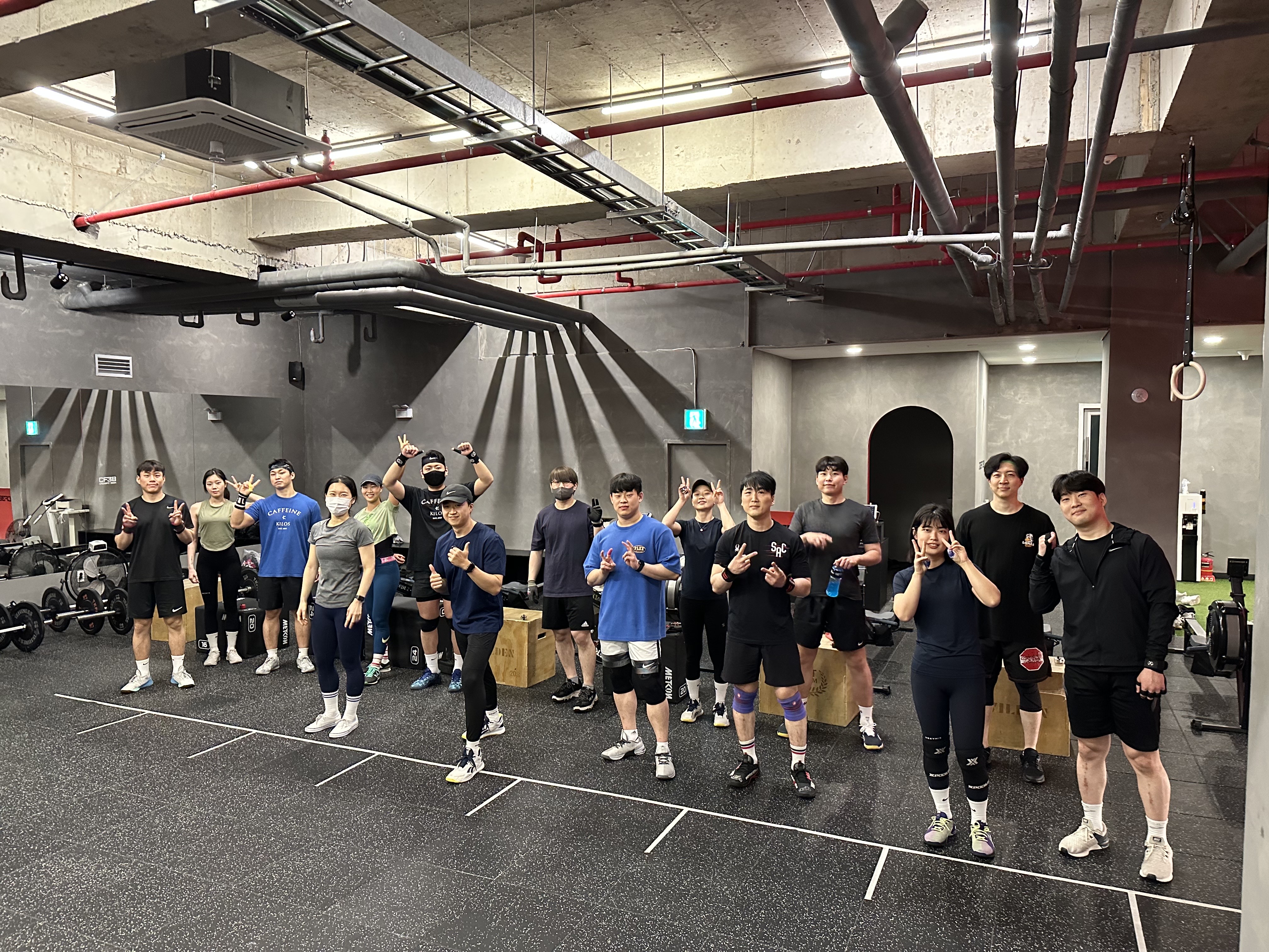 크로스핏 쓰리박스 강동암사