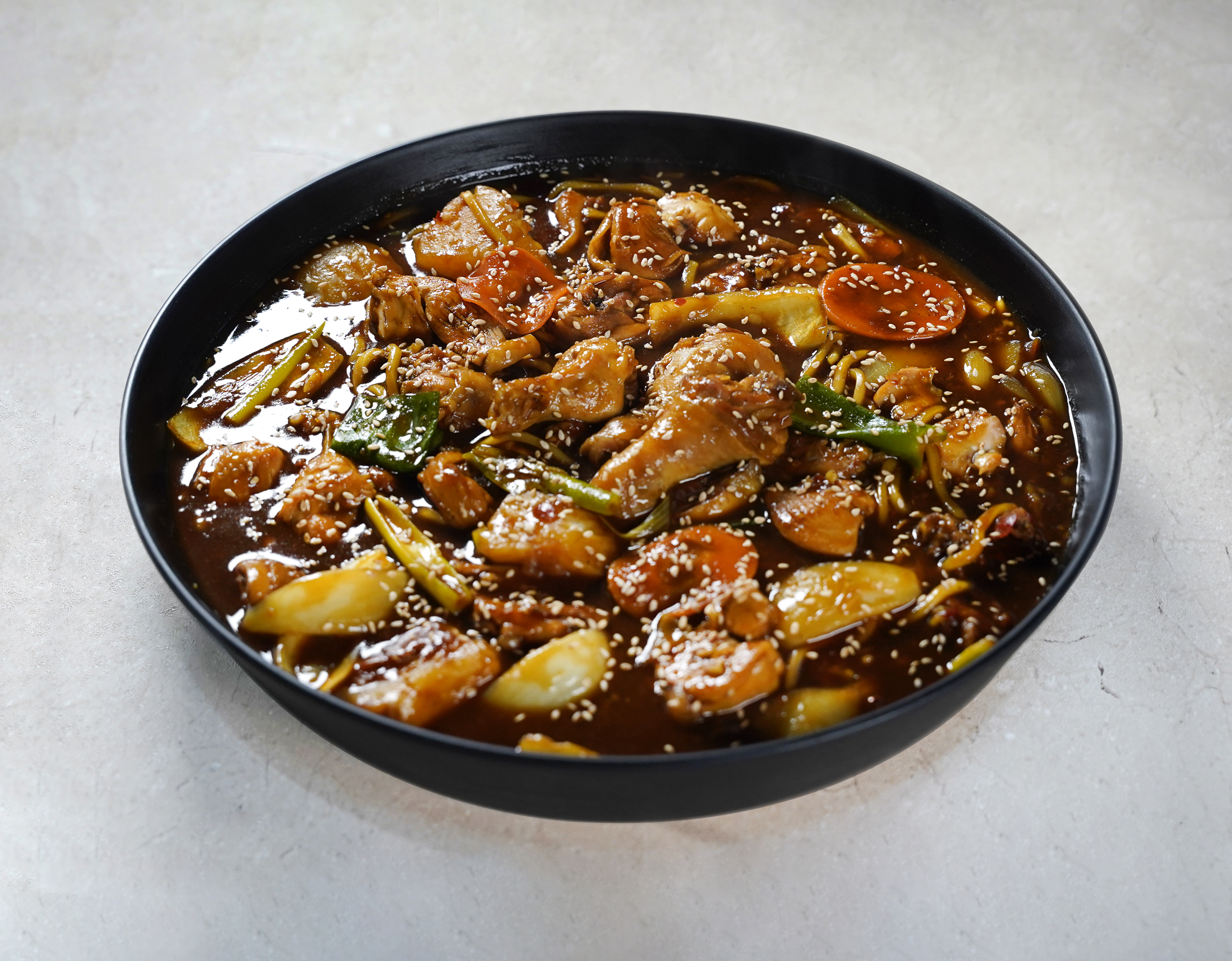 행복을담은올배찜닭