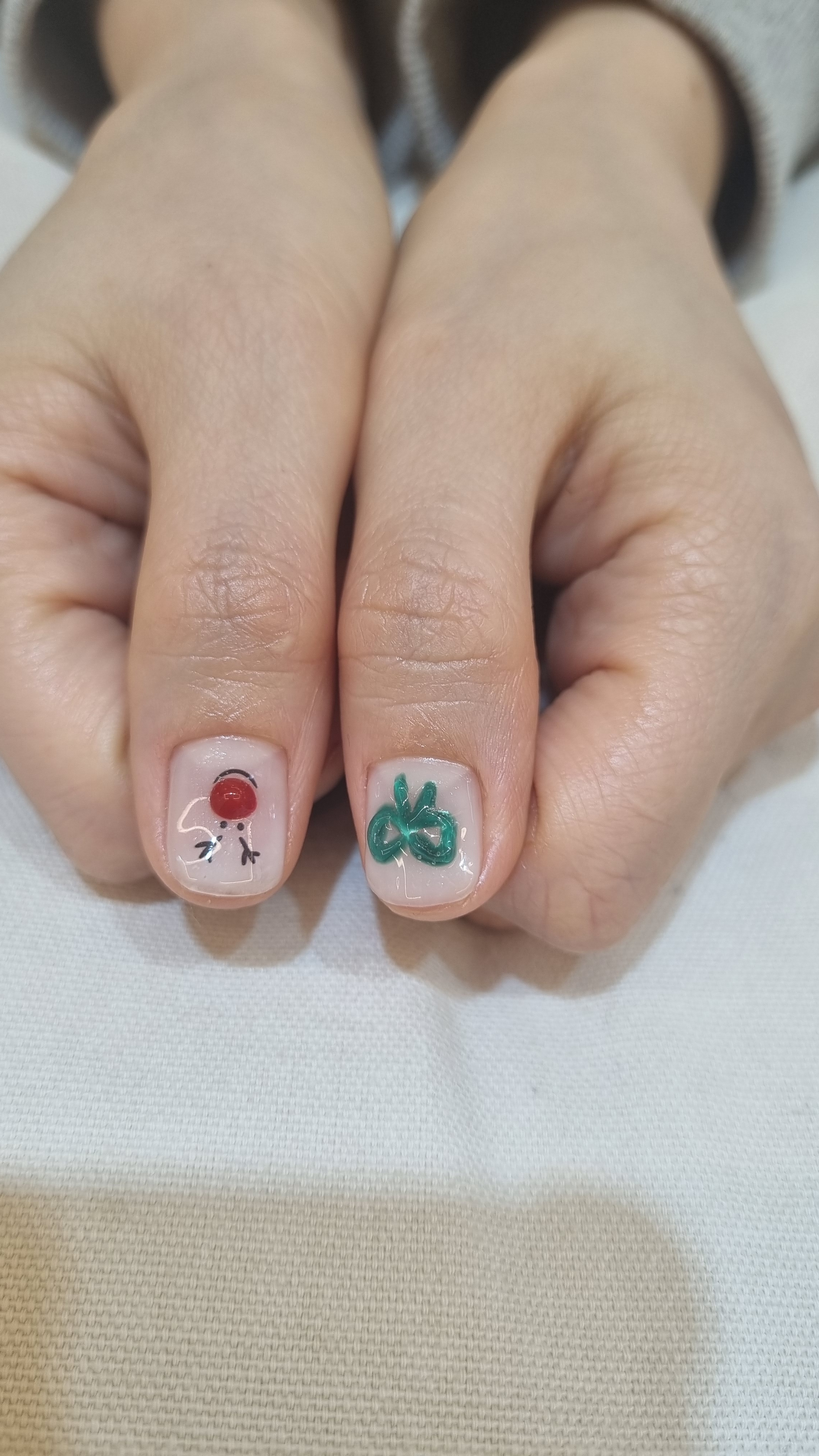 네일,숲