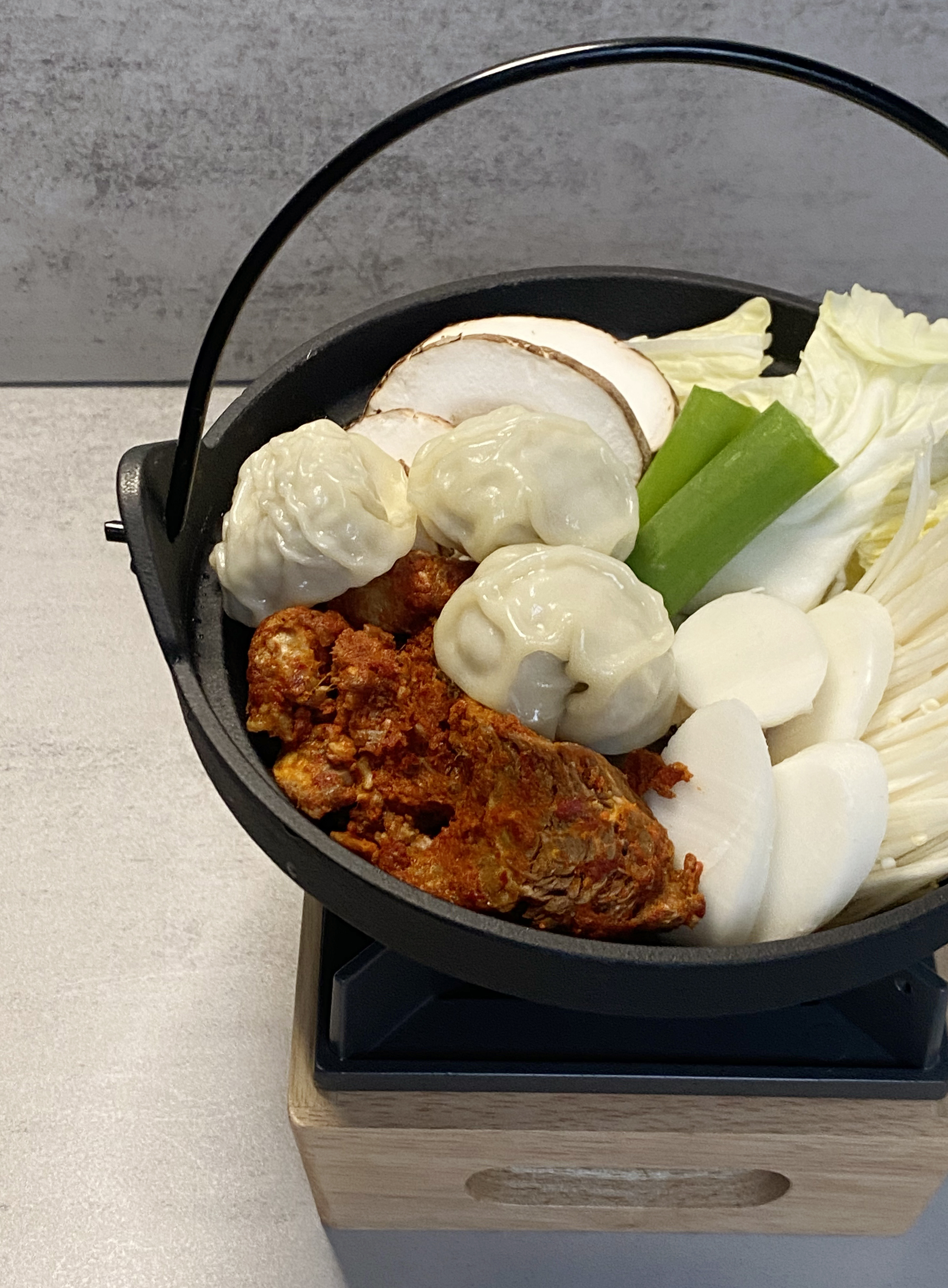만두전골 중