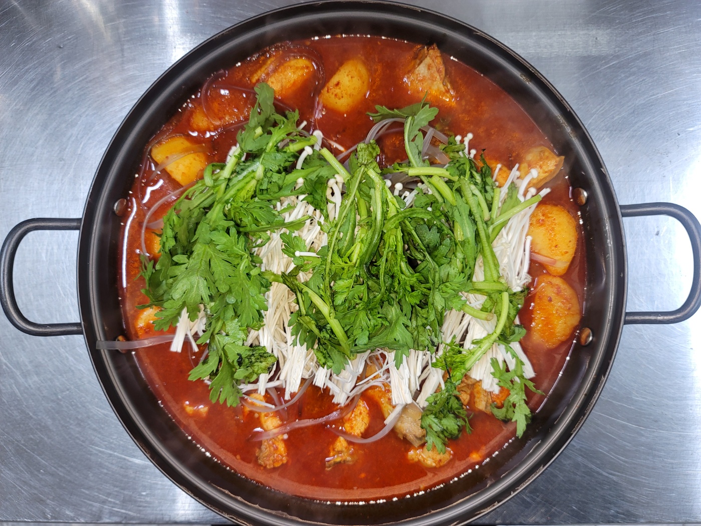 밥쟁이 전통 닭개장