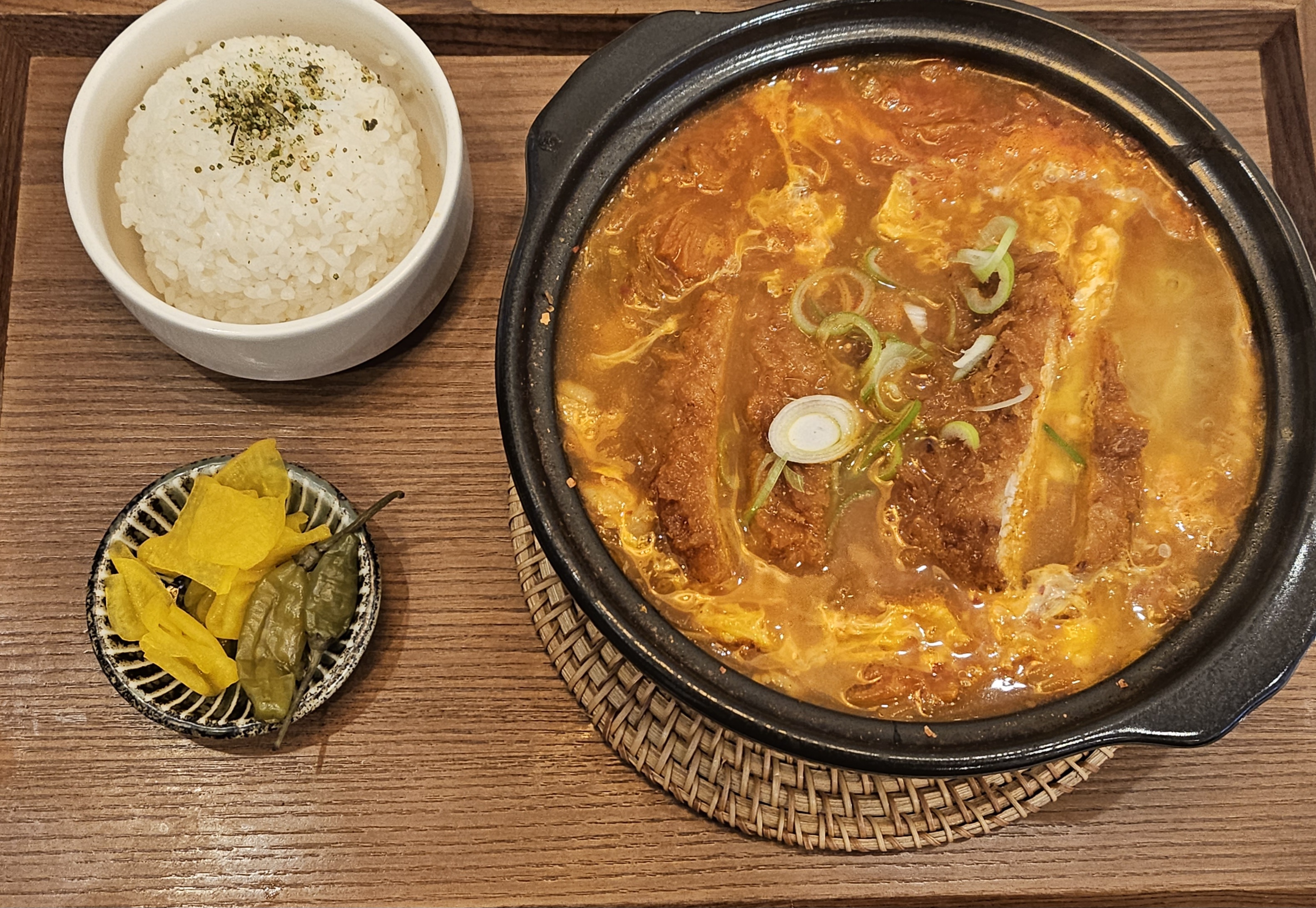 김치카츠나베