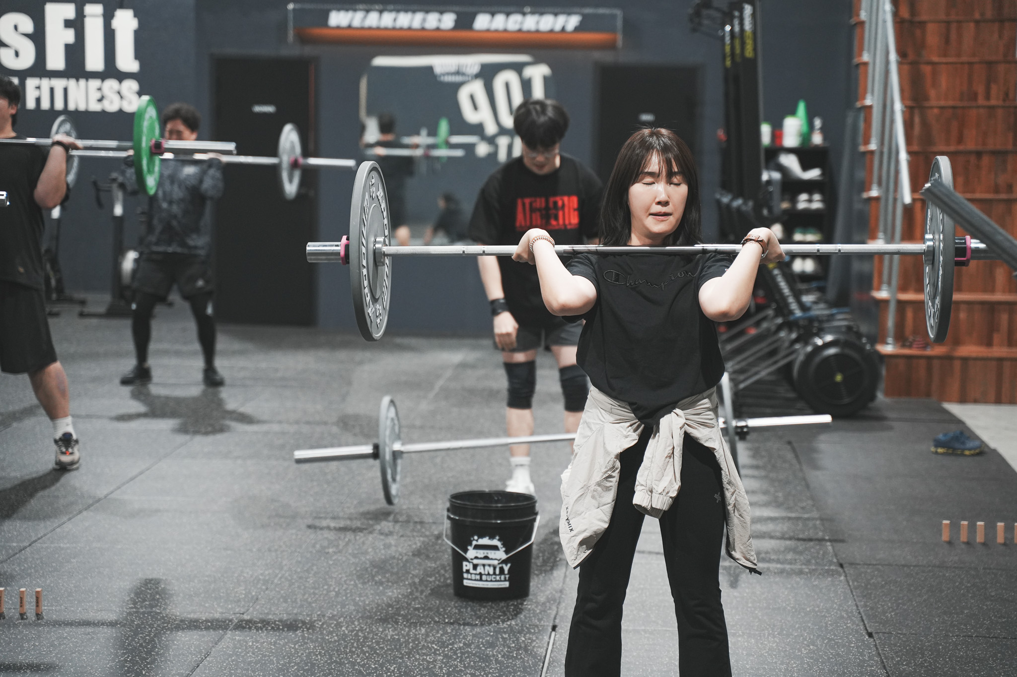 크로스핏 루프탑 한들점