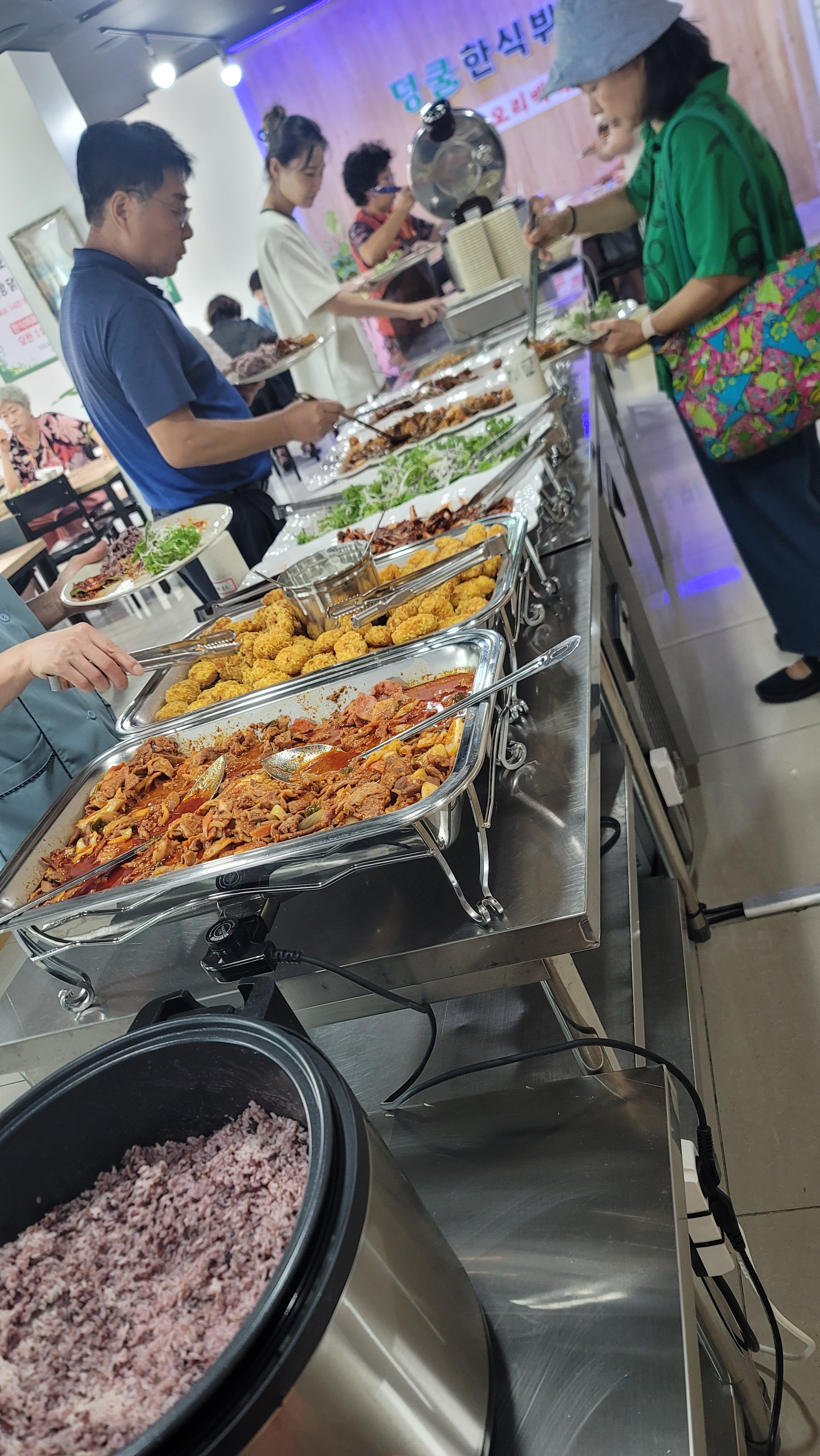 민들레한식부페