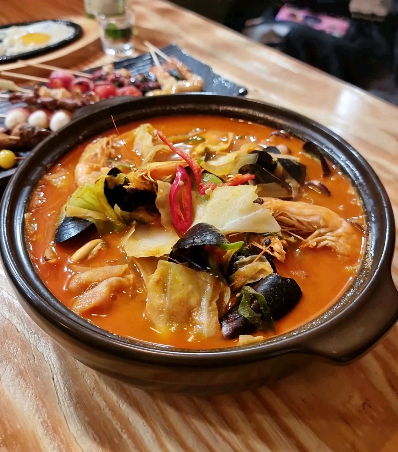 직화짬뽕