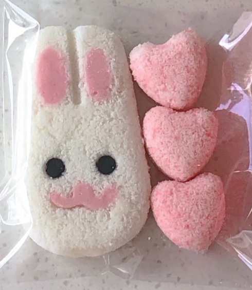 눈설레떡케이크