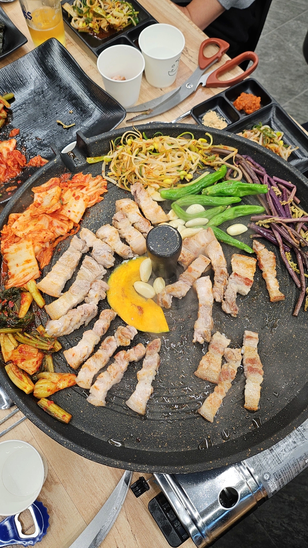 고심당 솥뚜껑삼겹살 냉삼겹 숙성생고기