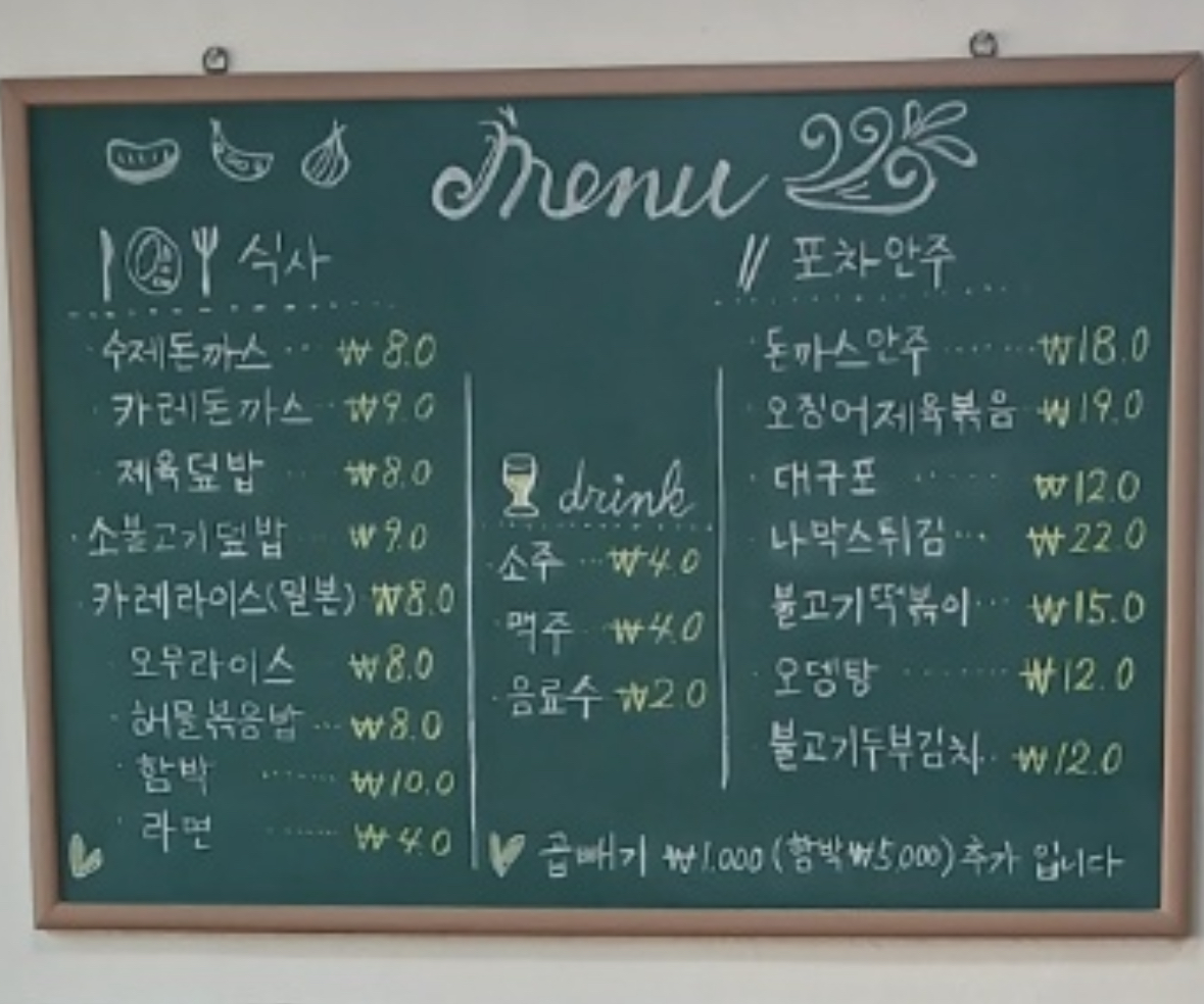 미래돈까스덮밥 설명사진