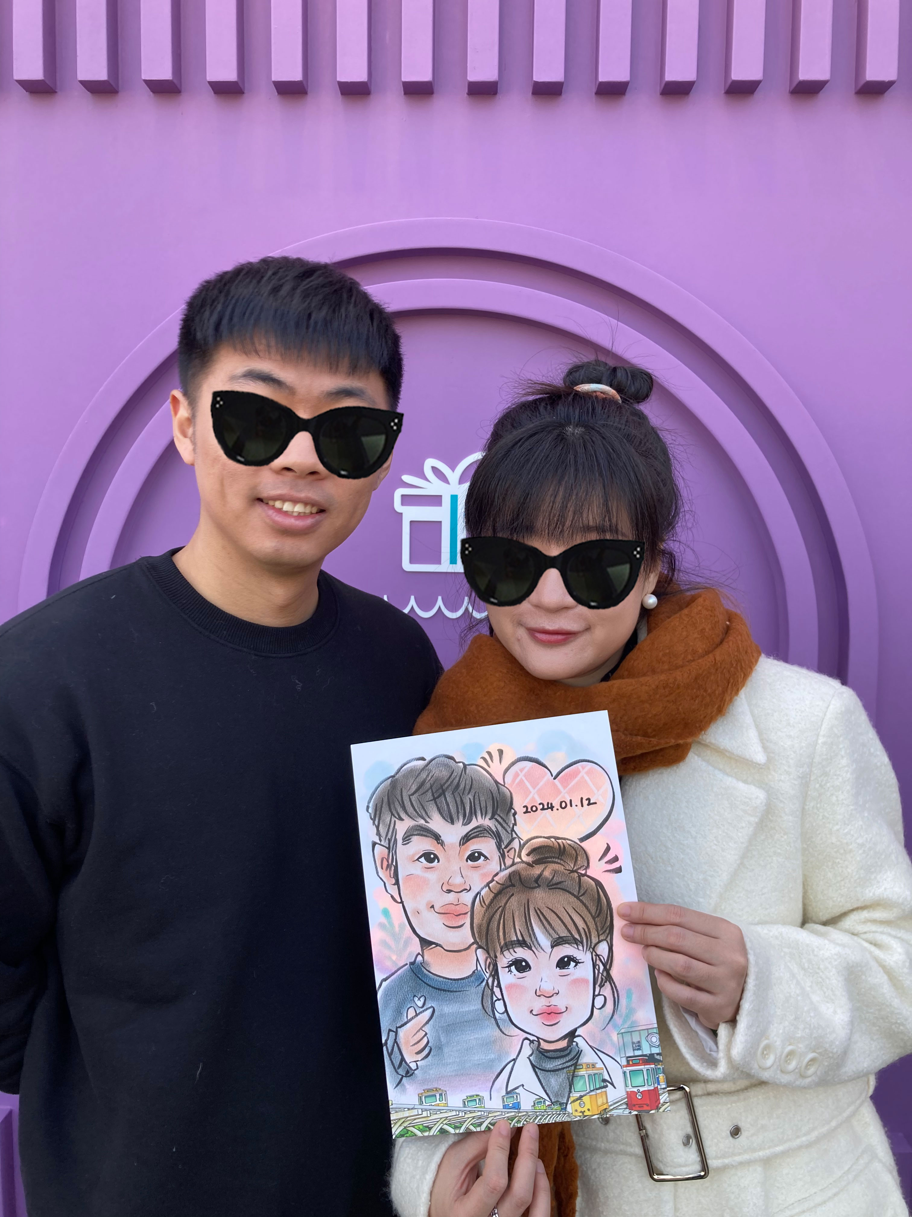뷰티풀캐리커쳐 해운대 청사포점
