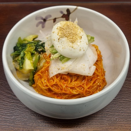 후식 비빔국수