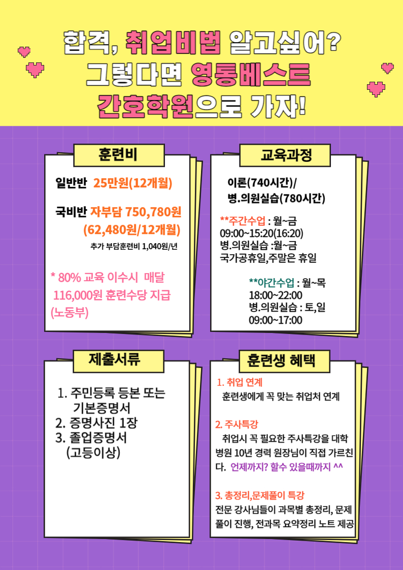 영통베스트간호학원