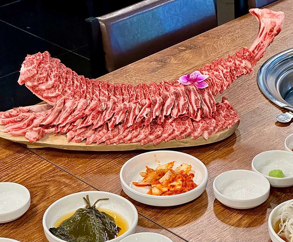 한우갈비살 우량