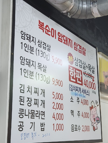 복순이암돼지