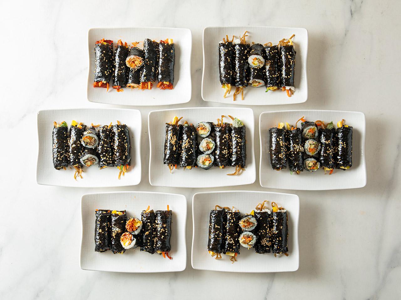 오색꼬마김밥