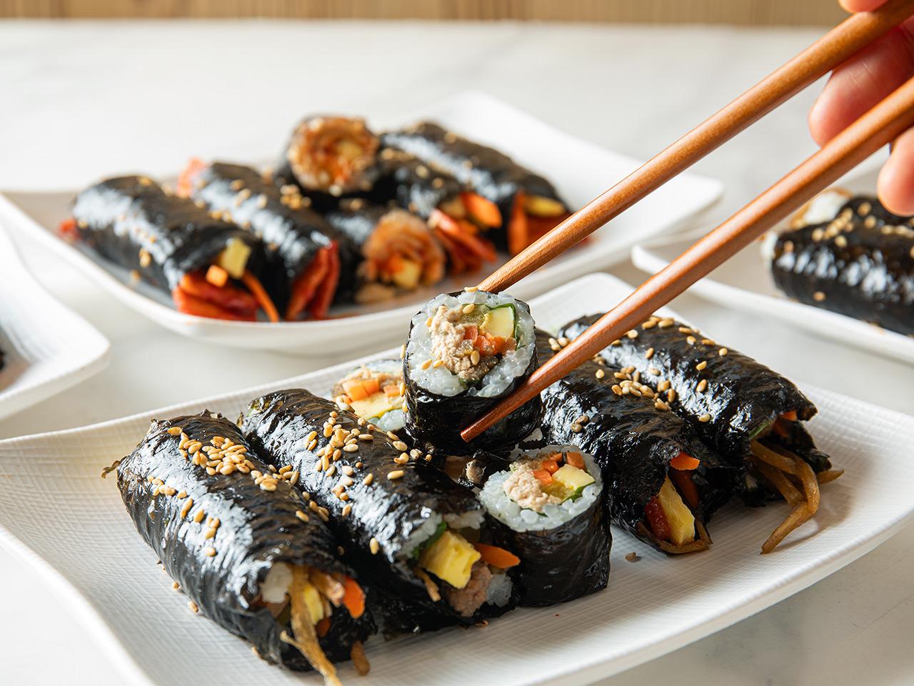 오색꼬마김밥