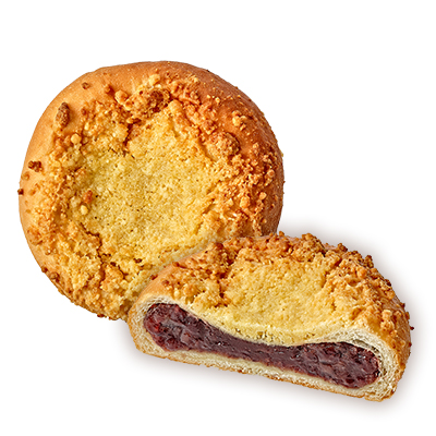 소보로 팥빵