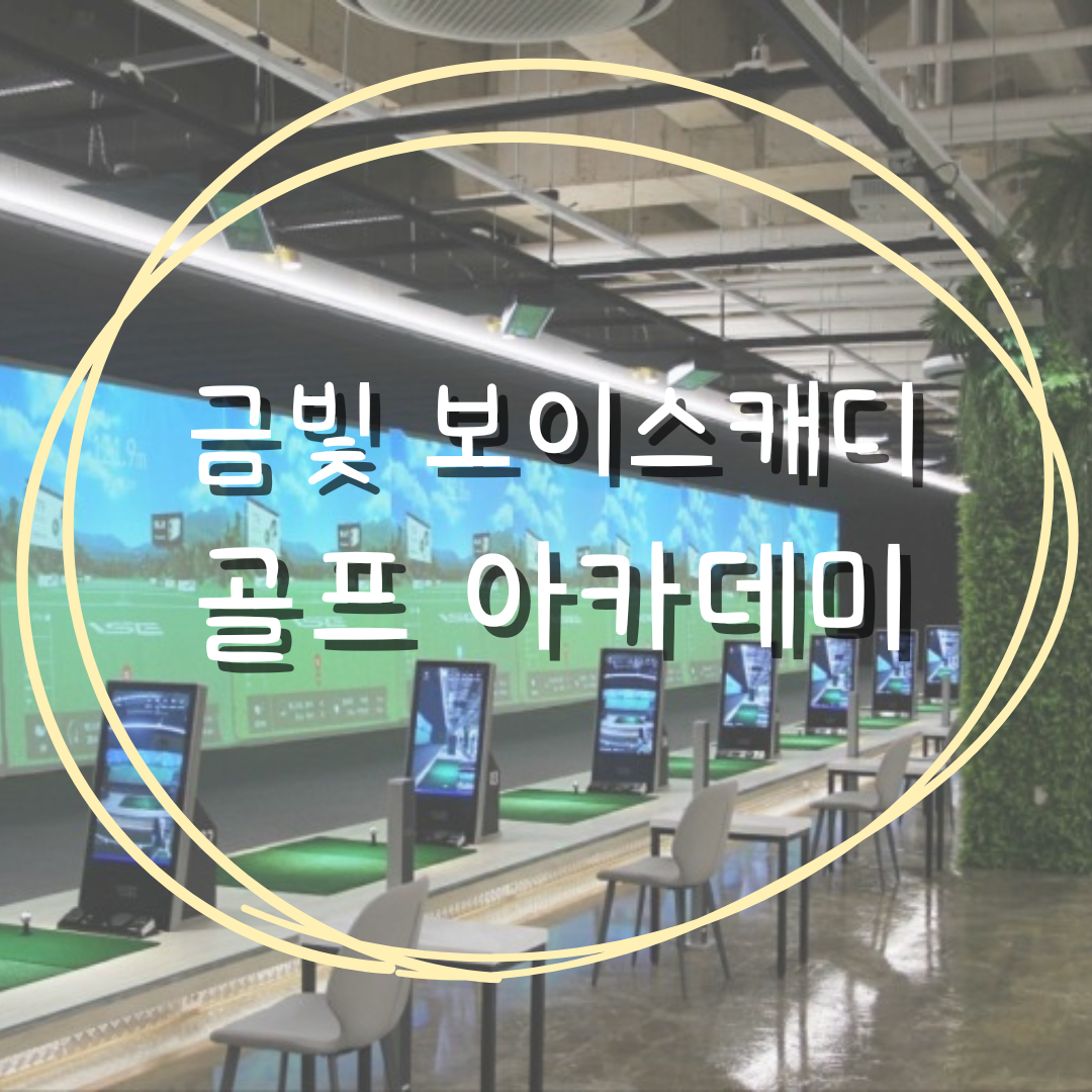 금빛 보이스캐디골프아카데미 내외점