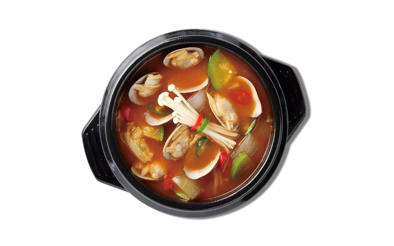 바지락된장찌개