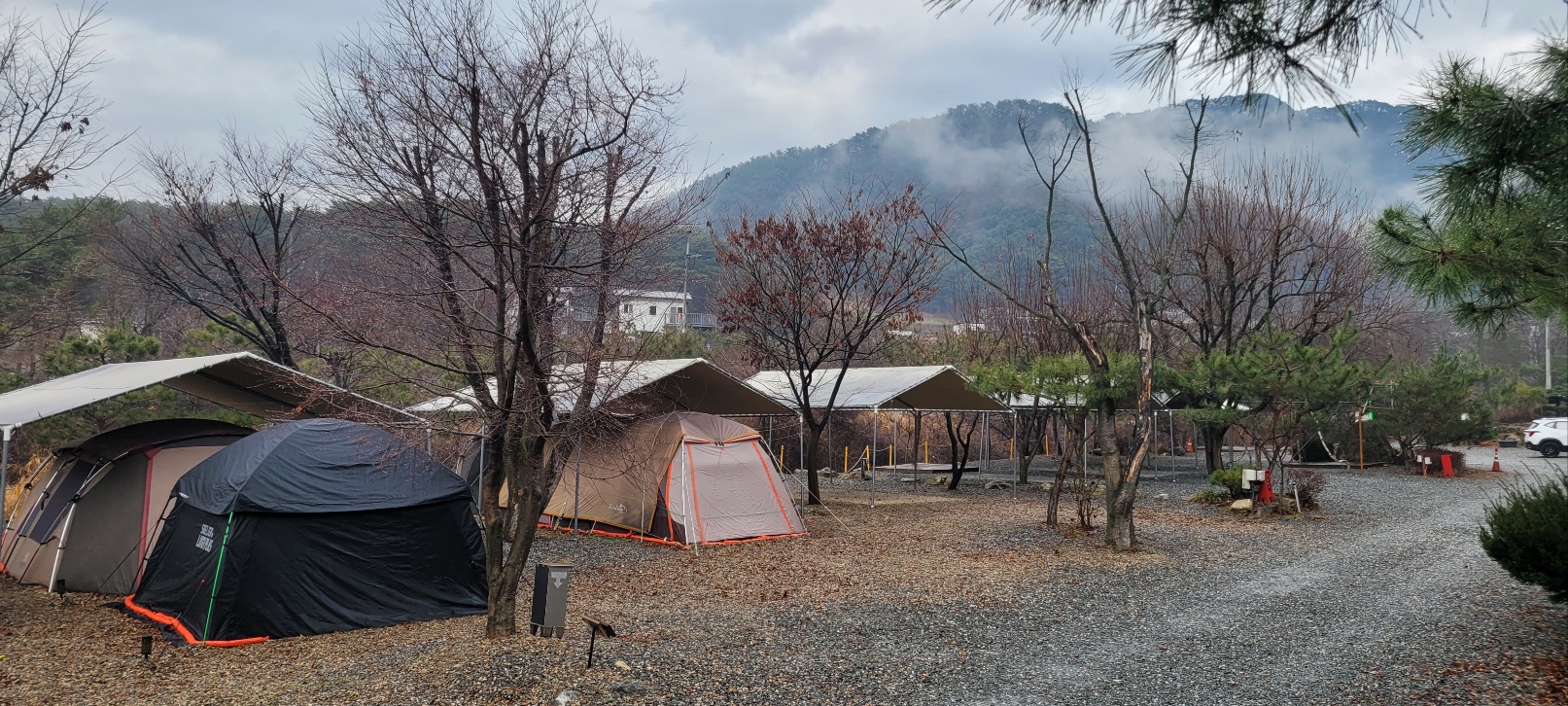 한다리골야영장