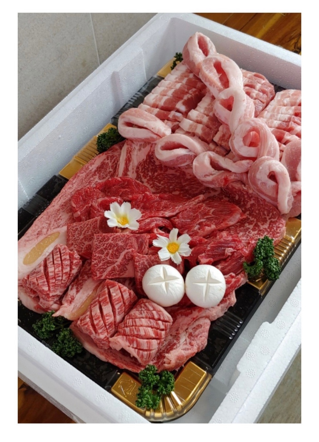 쌍용마트 정육점