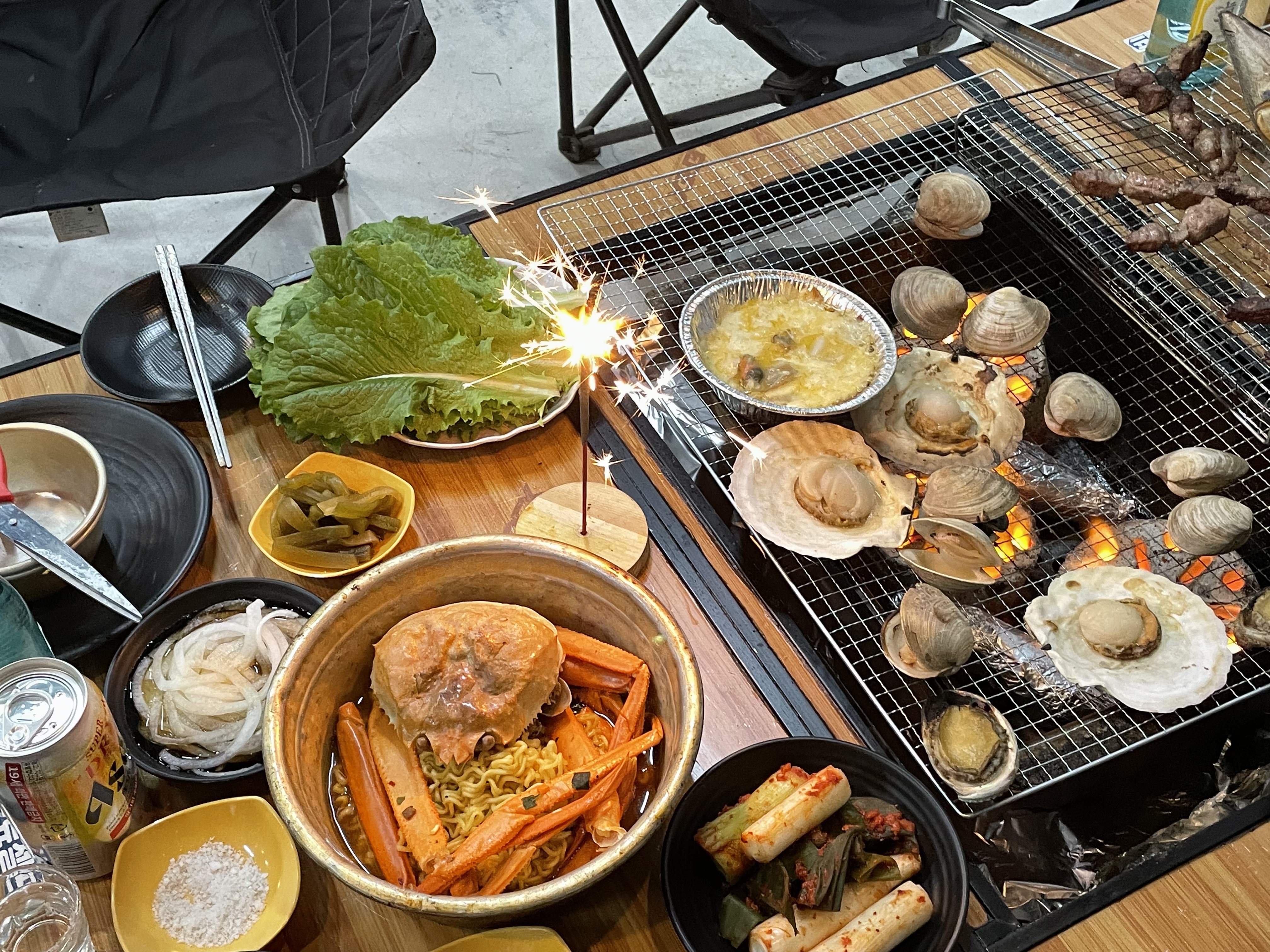 캠핑가든 고기랑조개랑 파주야당점