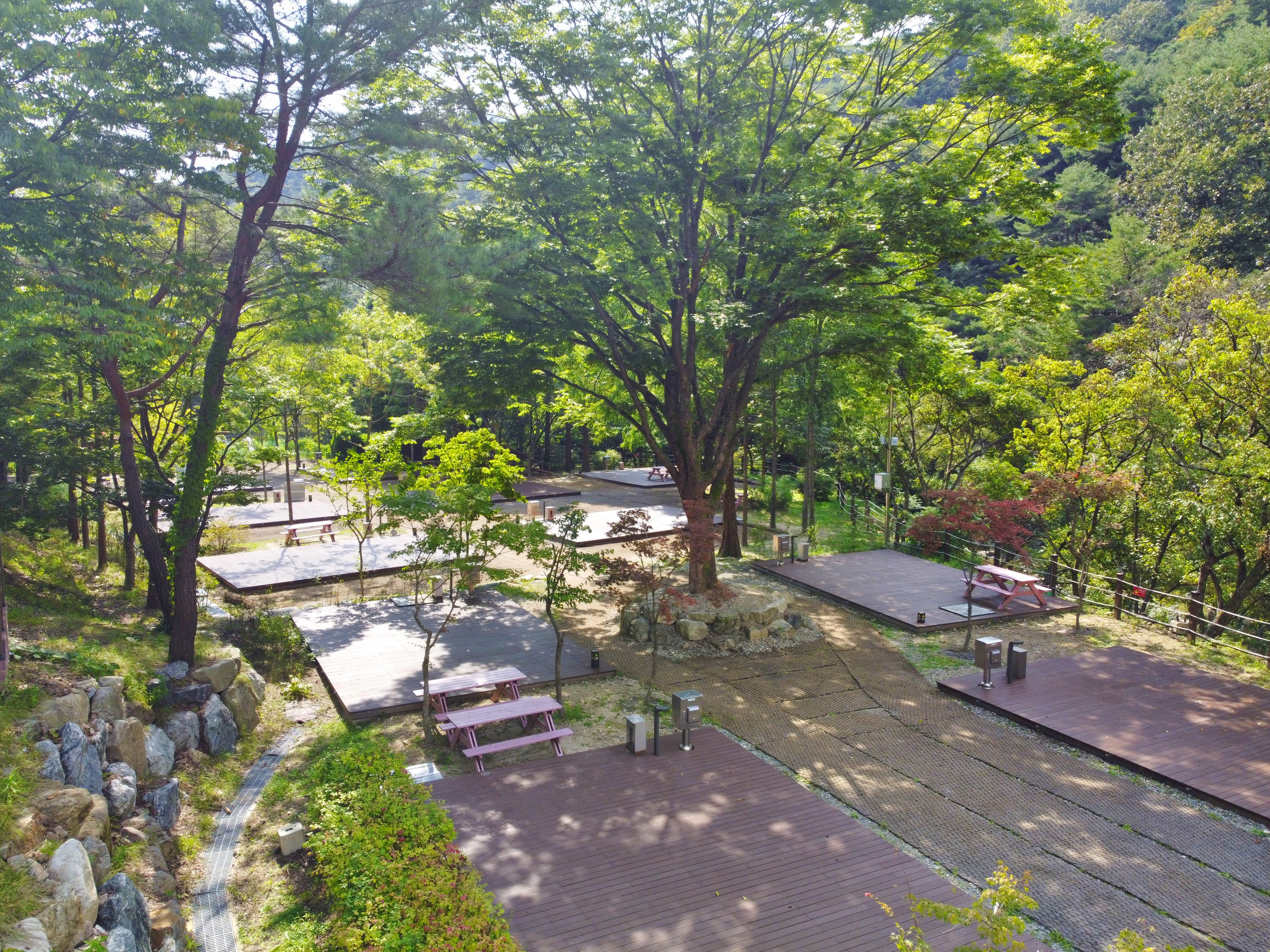 청평사 국민여가 캠핑장