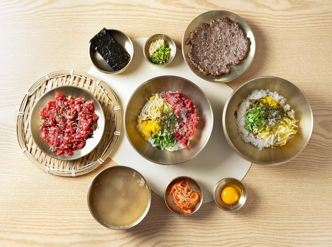고성들기름육회비빔밥