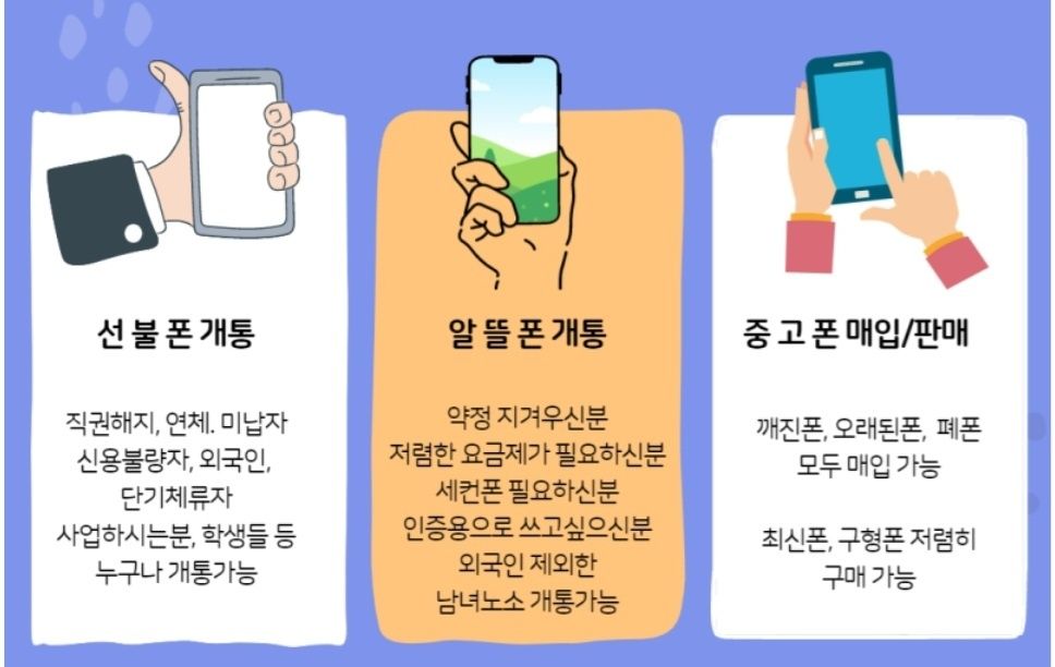 킹스중고폰선불폰