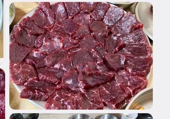 한우생고기