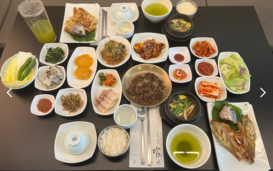 보리굴비 한상차림