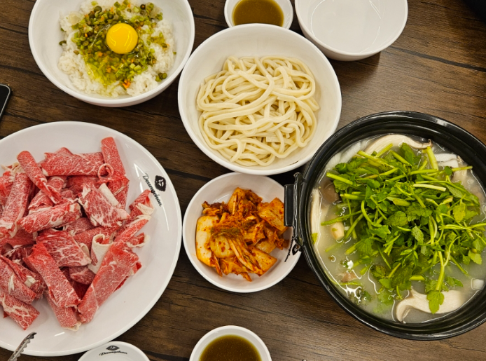 등촌샤브칼국수 울산송정점