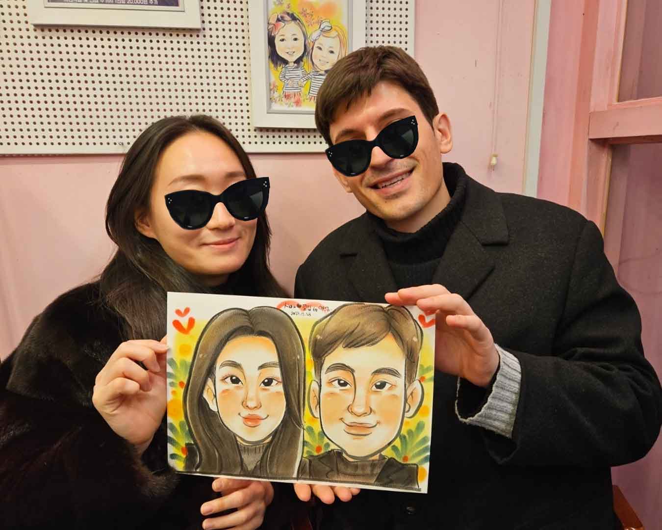 뷰티풀캐리커쳐 전주한옥마을 1호점