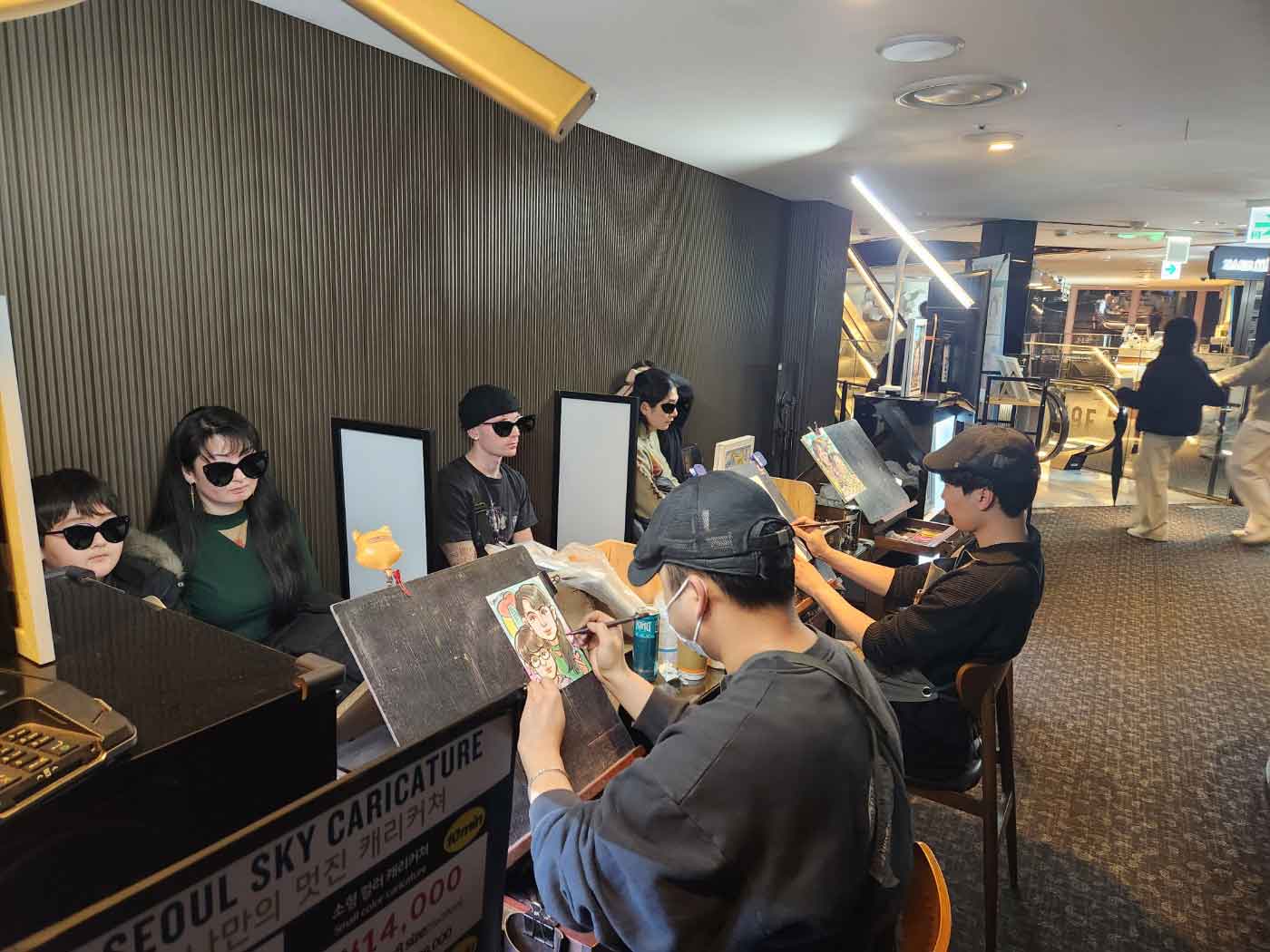뷰티풀캐리커쳐 롯데타워점