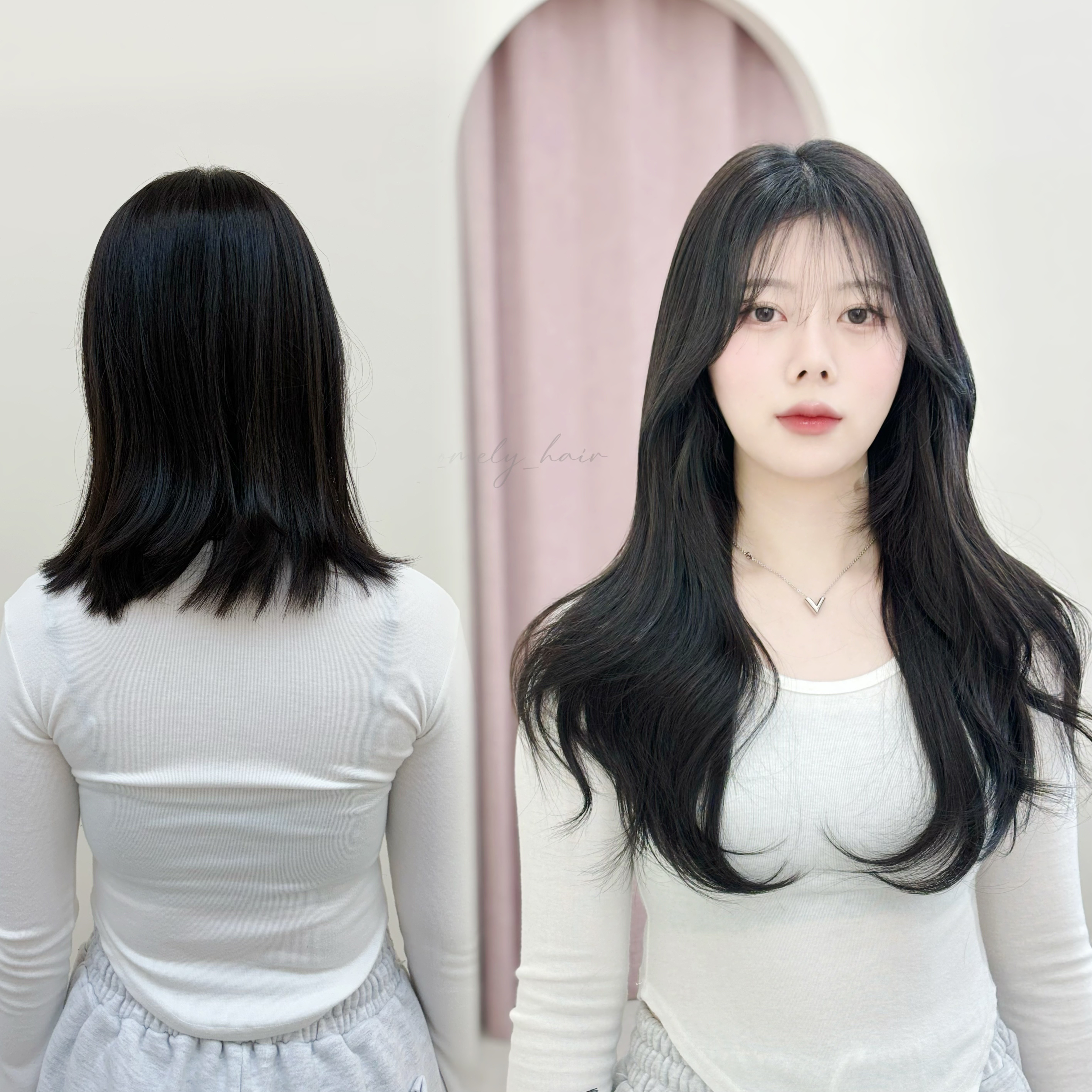 대구붙임머리 어여쁨