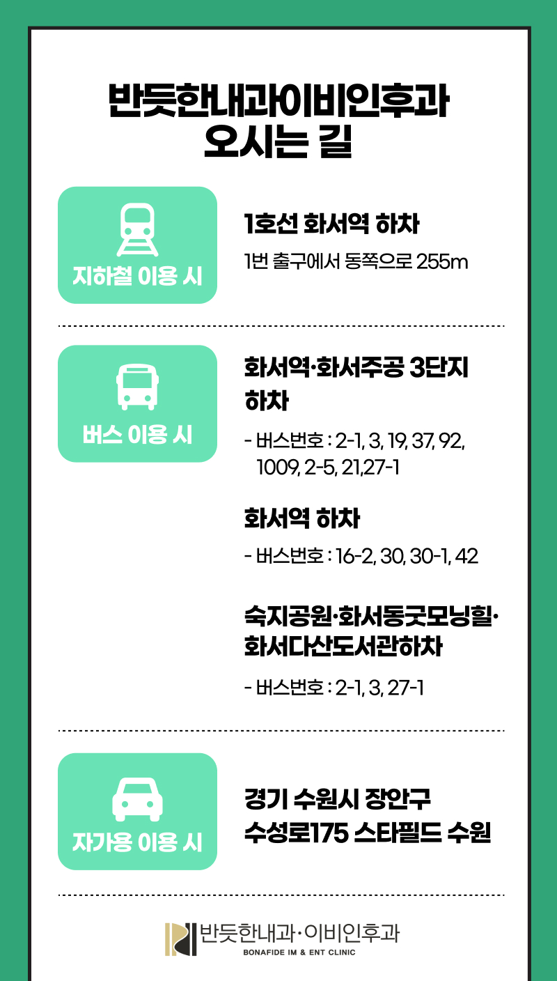 반듯한내과이비인후과의원 스타필드 수원점