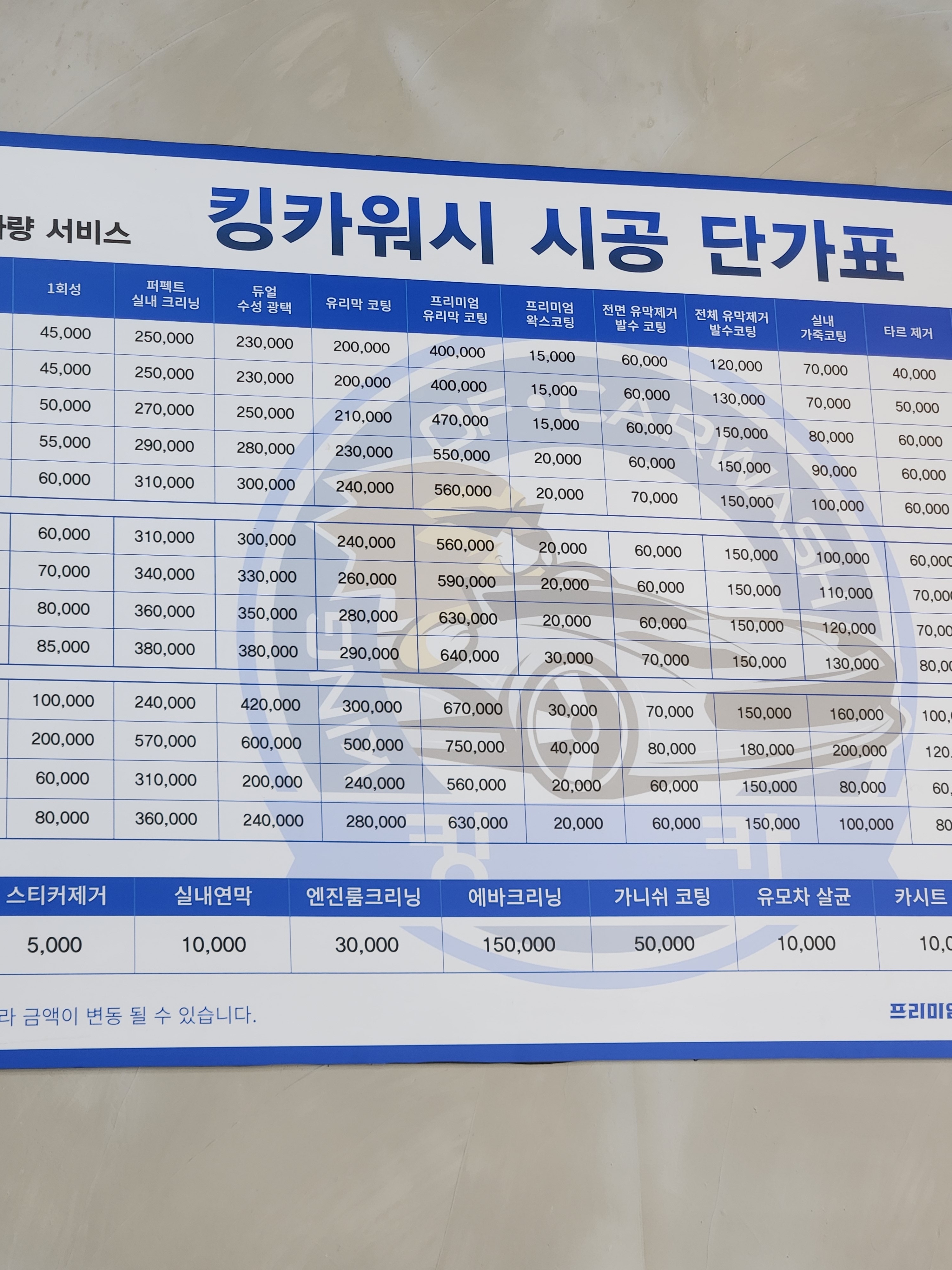 킹카워시 경산임당점