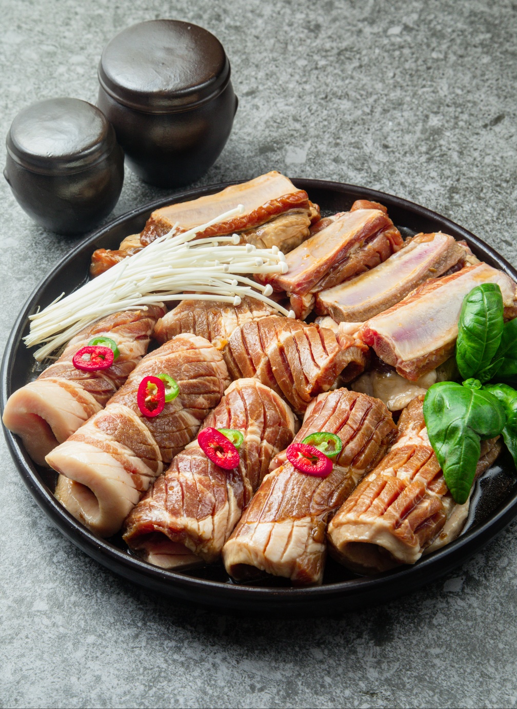 돼지갈비 (250g)