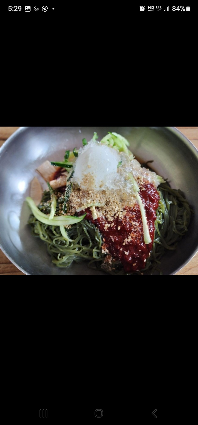 해초냉면