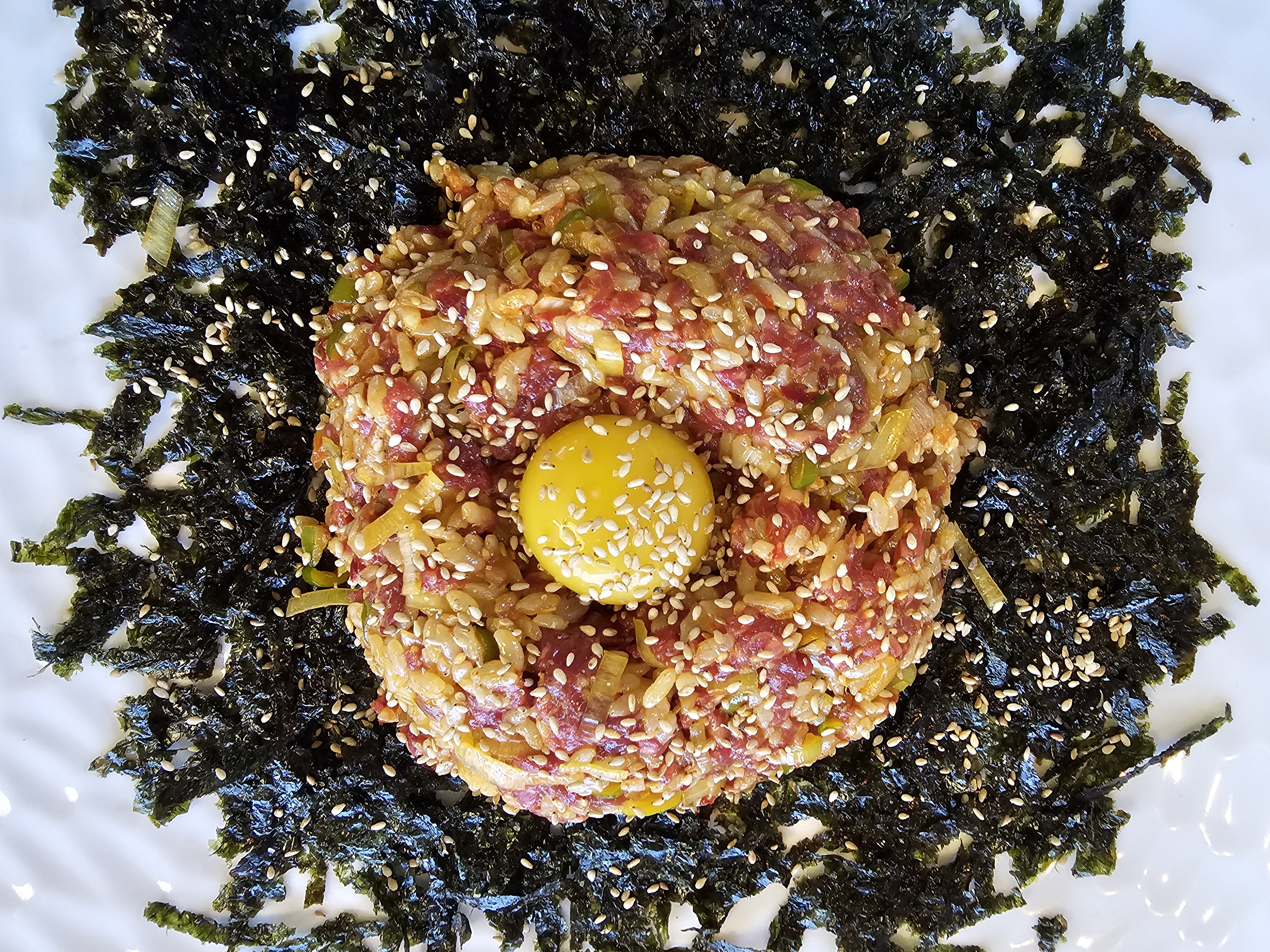 소참육회(or 참치)비빔밥