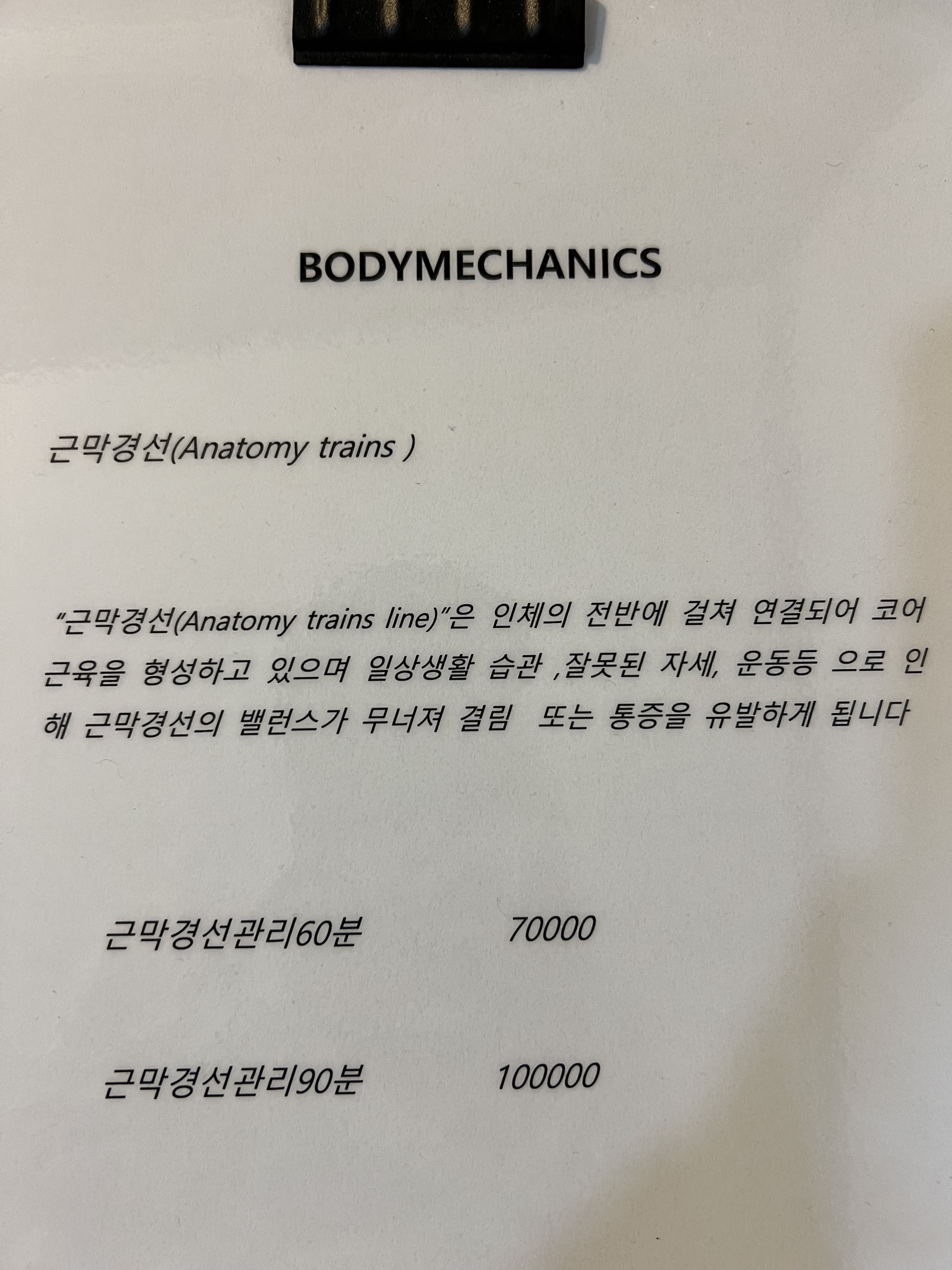 바디메카닉스