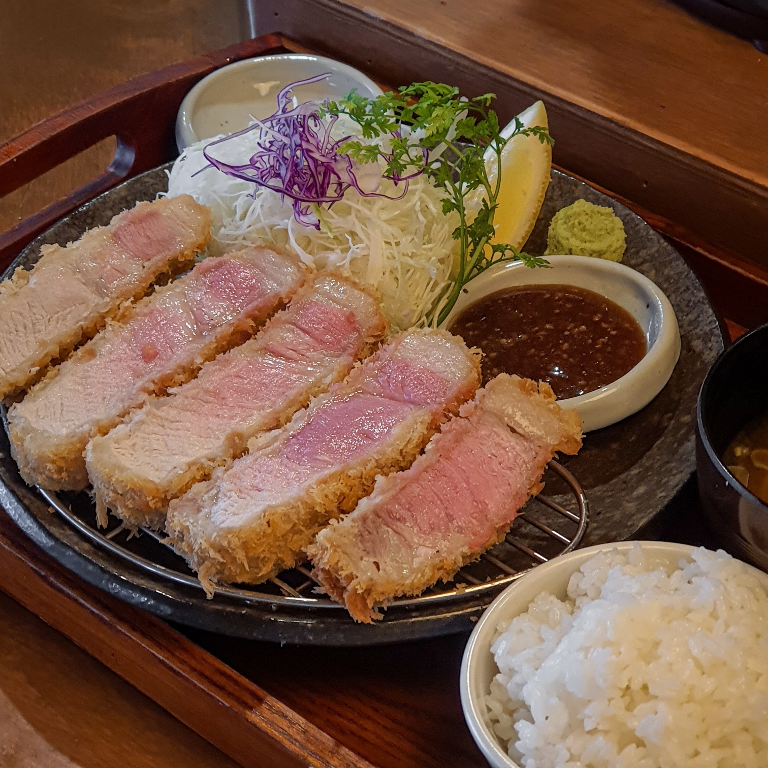 상로스카츠 정식(일일한정)