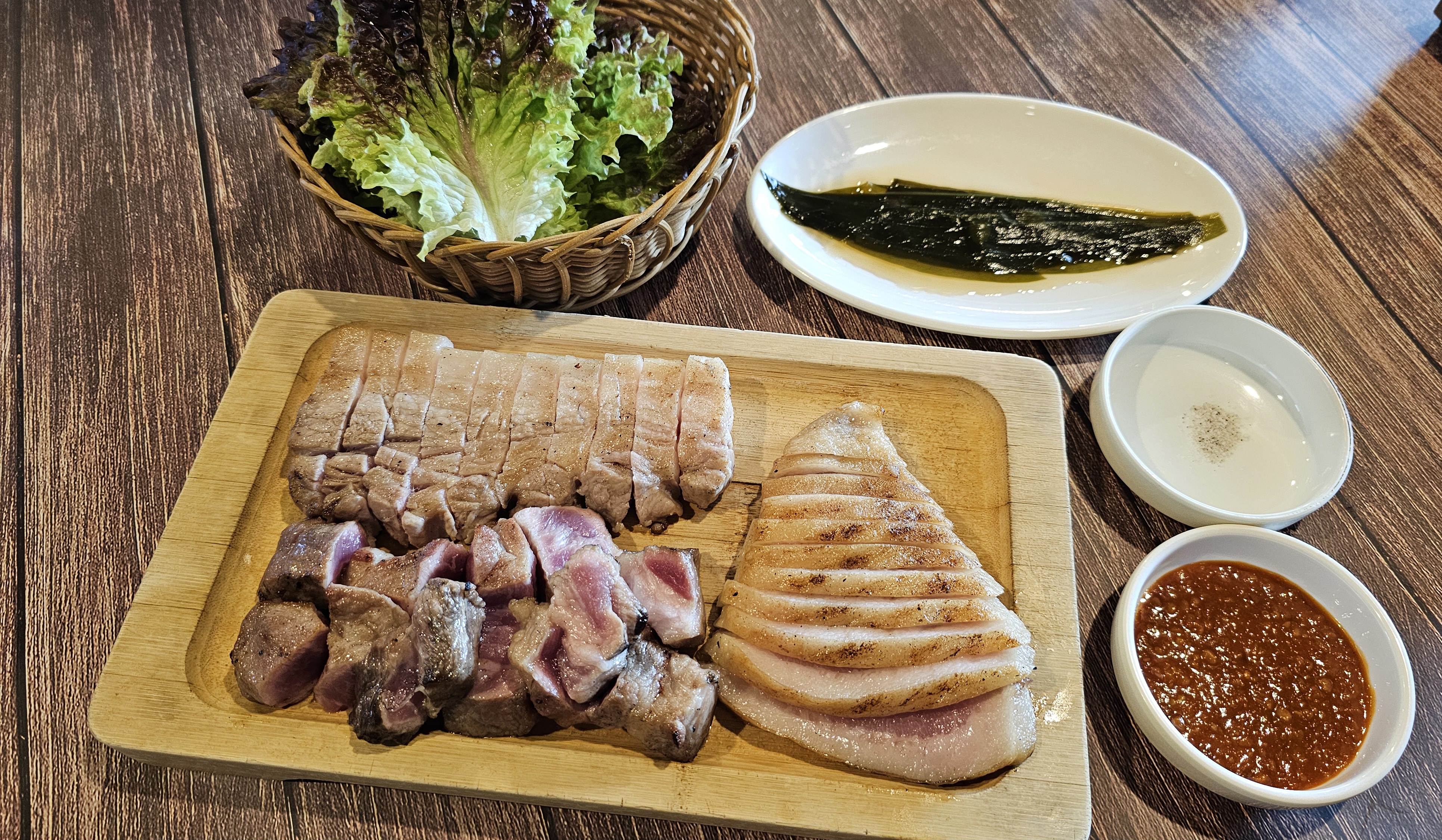 장작구이 한판(2인)