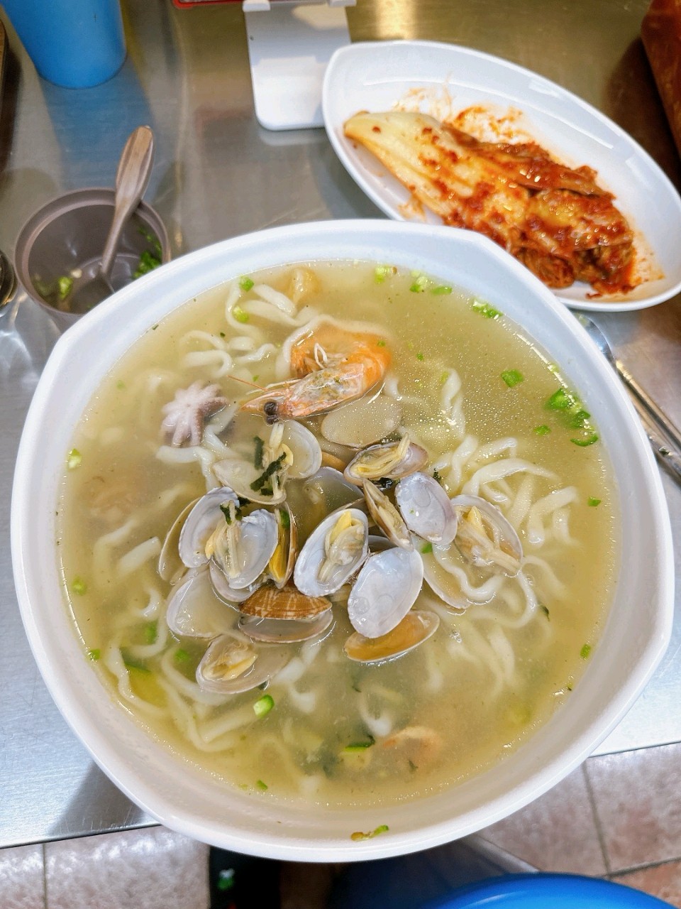 예준바지락칼국수