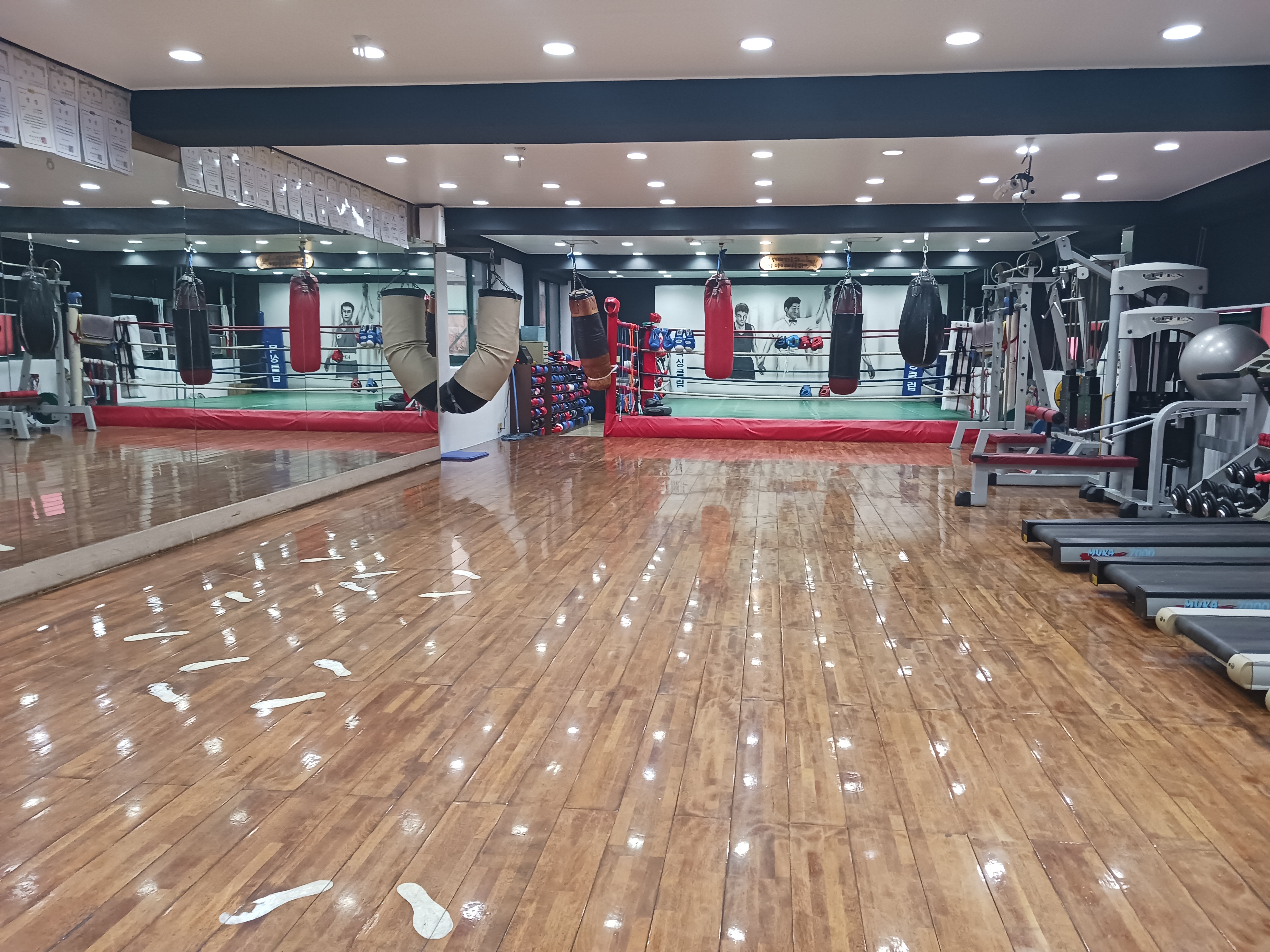 인천 남동구 백범로 복싱체육관 김태규복싱클럽 내부 모습 5