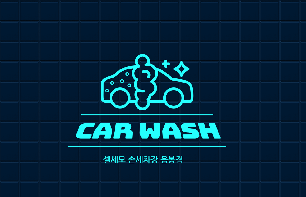 셀세모손세차장 음봉점
