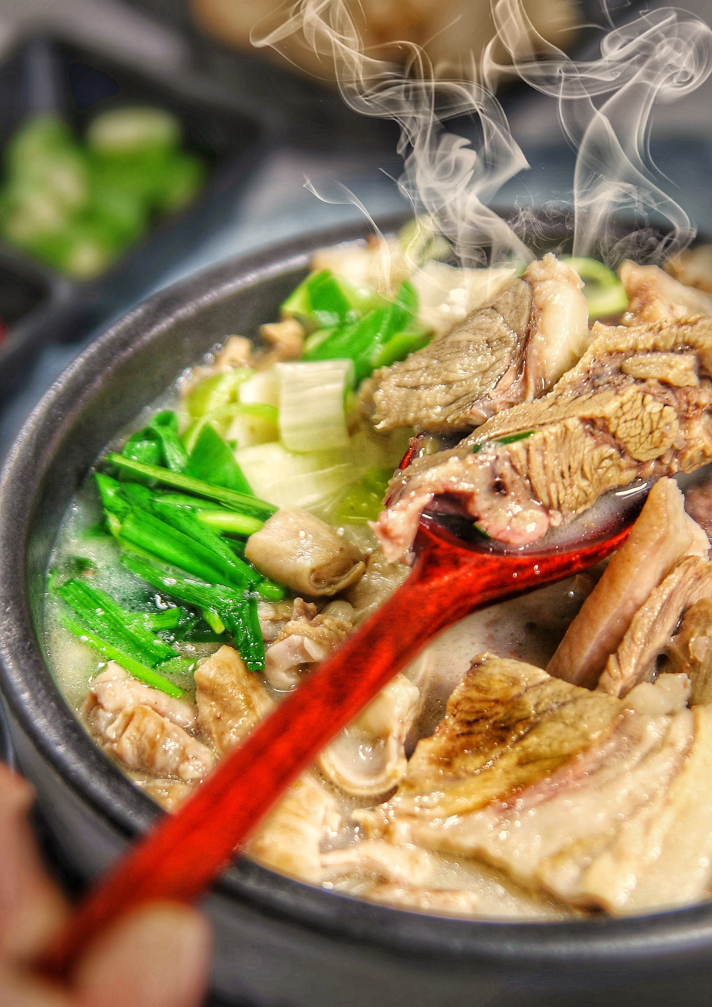 옛날 경성순대국 동백윤들래점