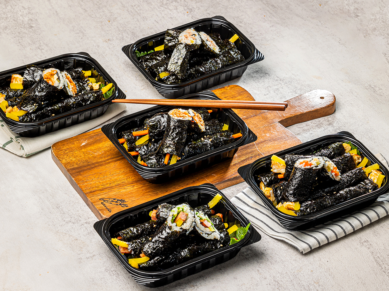 김모닝, 아침을 여는 꼬마김밥