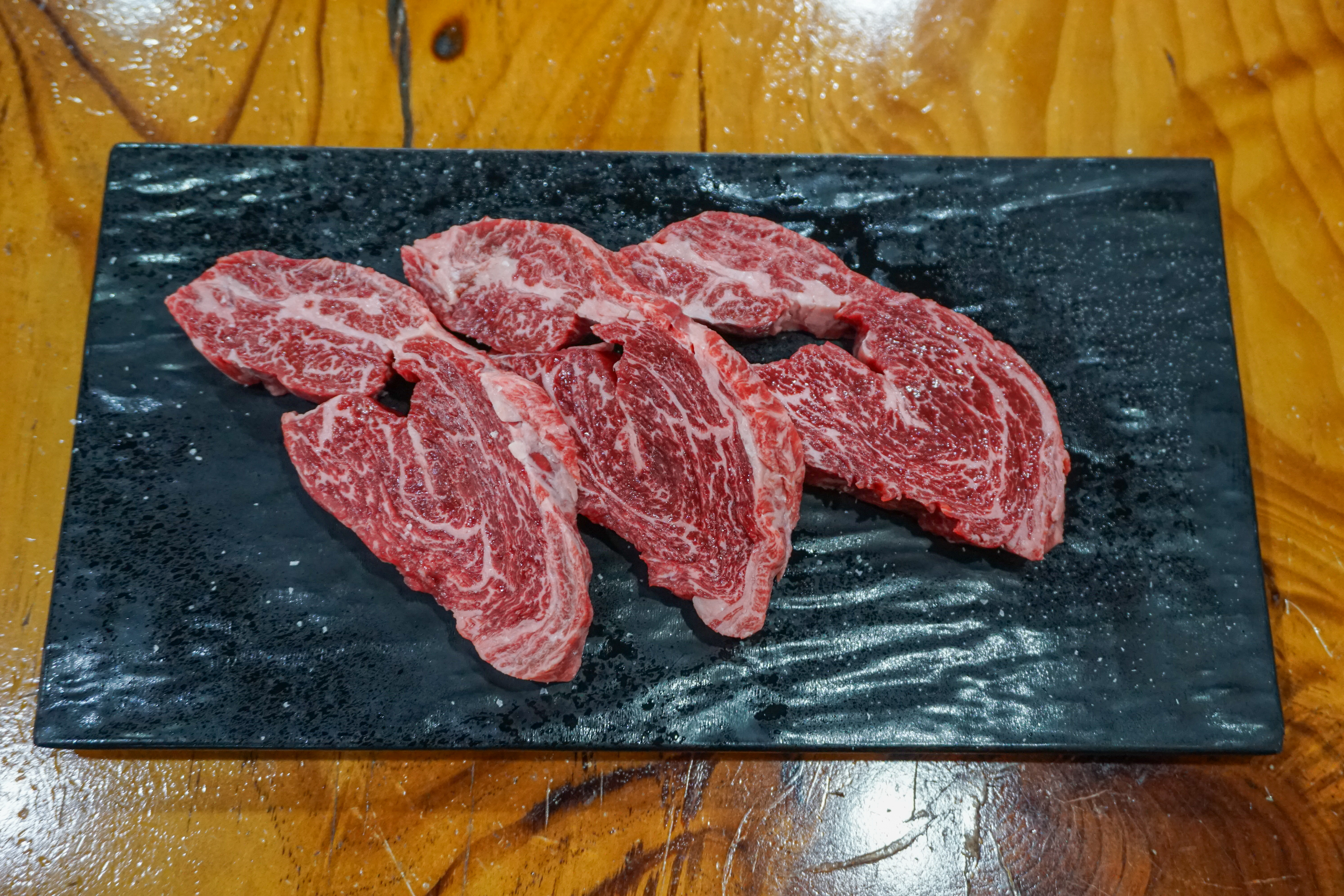 한우등심새우살